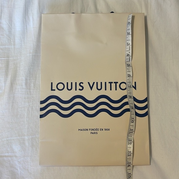 Louis Vuitton shopping bag Blue & white Nautical - Picture 4 of 5